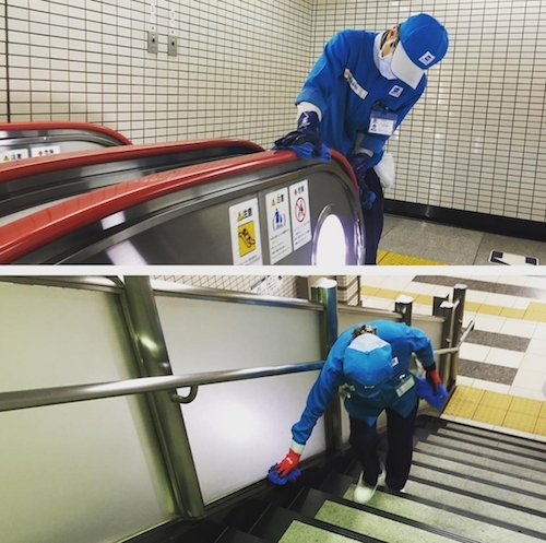 Văn minh tàu điện ngầm Nhật Bản