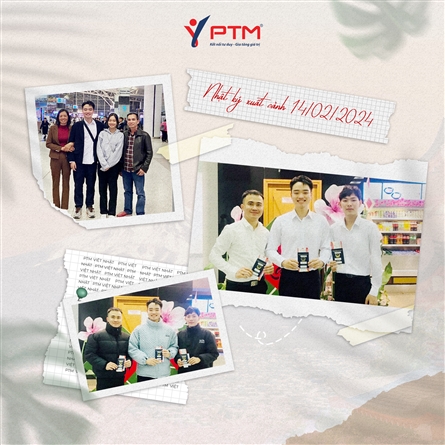 Năm mới - khởi đầu mới của các chàng trai PTM Việt Nhật