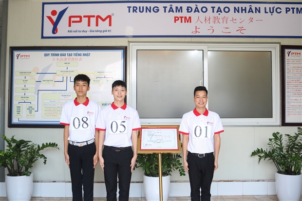 PTM Việt Nhật chào đón 3 tân học viên đơn hàng in bản kẽm