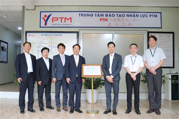 Đoàn đại biểu tỉnh Nagano thăm và làm việc tại PTM Việt Nhật